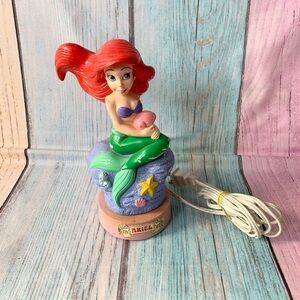 Vintage original Disney Ariel Kids Night Light